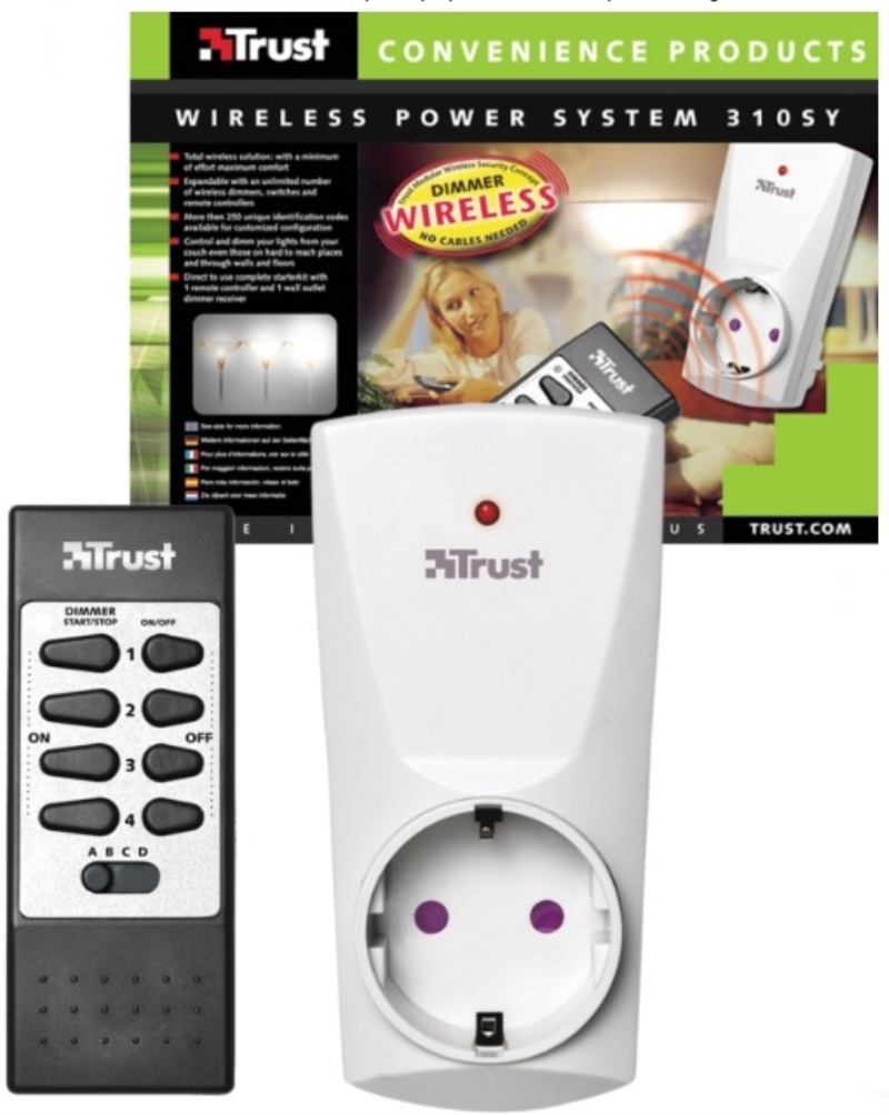 TRUST WIRELESS ALARM TRUST POWER SYSTEM 310SY